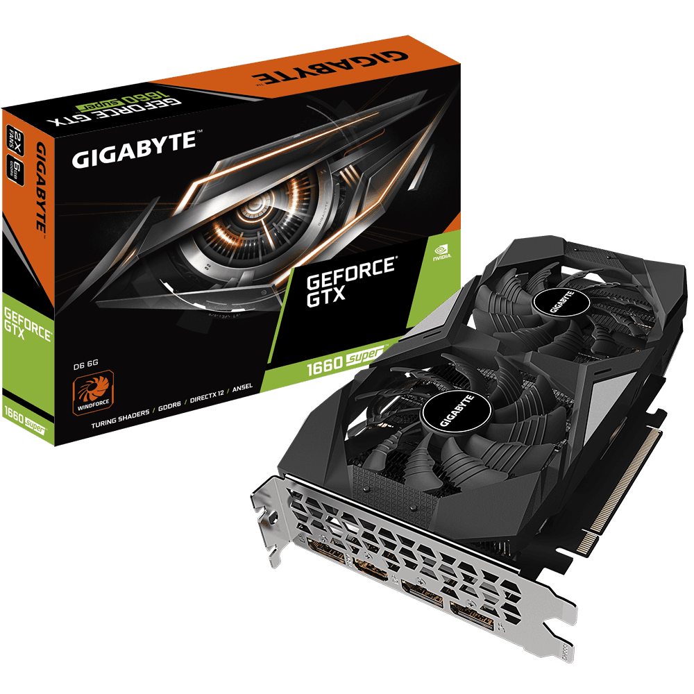 GEFORCE GTX 1660 SUPER GIGABYTE 6GB GDDR6 DUAL FAN_img
